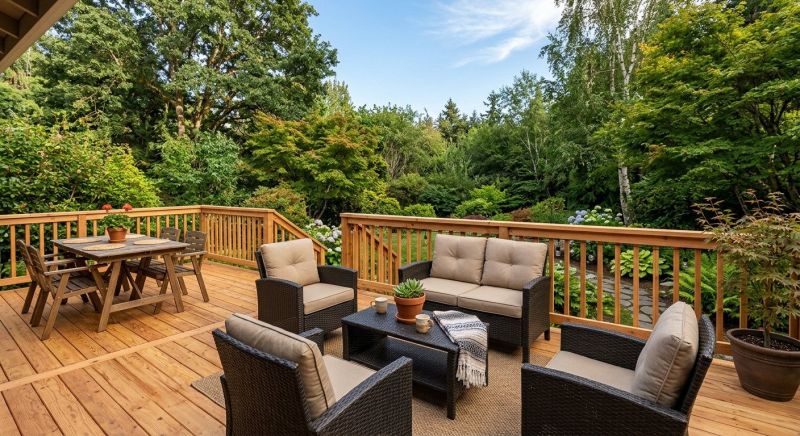 Pine Deck Installation in Redmond, WA