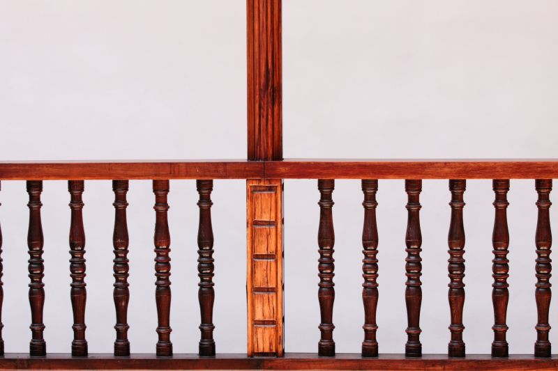 Decorative Balusters with Handrail