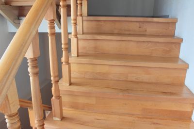Wood Staircase Detail